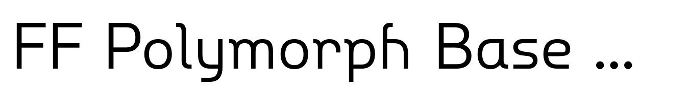 FF Polymorph Base Regular